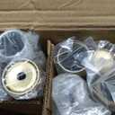 2 Pack Heavy Duty Curtain Rods for Windows 28 to 48 Inch, 1 Inch Gold Adjustable Curtain Rod Set with Easy Installation and Modern Design (A1,Gold,30-60",2Pack)