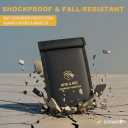 Faraday Bags for Phones,Faraday Cage Signal Blocker Pouch - Military Grade Anti-Theft Protection for Cell Phone,Car Keys,RFID,WiFi,GPS Tracking Signals