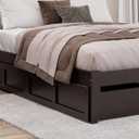 AFI, Set of 2 Extra Long Drawers Queen/King/Twin XL, Espresso