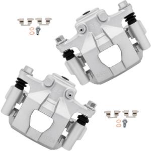 cciyu 19B2780 19B2781 Rear Left & Right Disc Brake Calipers with Bracket fit For Nissan For Altima 2002-2006 2013-2018,For Nissan For Maxima 2003-2006 2019-2021