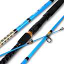 Fiblink Surf 3-Piece Fishing Rod Spinning Carbon Fiber Travel Fishing Rod 12ft (Spin - 3pc - 12ft)