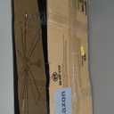 ZMISHIBO 62 inch Large Ceiling Fans with Lights and Remote, Indoor/Outdoor Black Modern Ceiling Fan for Kitchen Living Room Patio, 6 Speed Reversible Quiet DC Motor, 3 CCT, Dual Finish 8 Blades