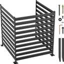 3 Panels 48" W x 48" H Air Conditioner Metal Privacy Fence Screen
