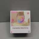 Mini Karaoke Machine, Portable Bluetooth Karaoke Speaker with 2 Wireless Microphones and Party Lights for Kids and Adults, Birthday Gifts for Girls Boys Family Home Party (Black 2 Mics)