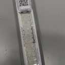 Stretchy Tortoise Resin Bracelet & Case Compatible with Apple Watch Band 40mm 38mm 41mm 42mm 44mm 45mm Women, Cute Lightweight Straps Fashion Elastic Wristbands for iWatch Series 9 8 7 6 5 4 3 2 1 SE (Ivory White)