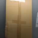 PRAISUN 63 Inch L Shaped Office Desk with Power Outlets and Type-C Port, Large Computer Gaming Desk with 3 Fabric Drawers, Mesh Shelves, Corner Study Work Writing Desk, Grey