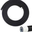 6AN PTFE Fuel Line, E85 Fuel Line 5FT, Nylon Braided Fuel Line Hose.