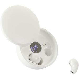 Mini Invisible Bluetooth Earbuds - Ergonomic Wireless Earbuds with Premium Sound Quality and One-Step Auto Pairing (White)