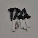 OEM Performance Set of 4 UF333 Ignition Coils & Double Iridium Spark Plug Compatible with Toyota Camry RAV4 Highlander Solara Corolla Matrix Scion tC xB Pontiac Vibe Lexus HS250h