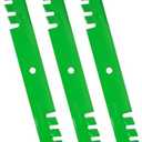 Magorfas Lawn Mower Blades Toothed Mulching Fits for 00273100 03399704 038-0003-00 for Husqvarna IZ5221 IZ5223 IZ5224 IZ522 LZ5227 Promaster PM252H Zoom 2252 52 inch Deck, 3 PCS