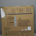 Cumbor 29.7-40.6" Baby Gate for Stairs, Mom's Choice Awards Winner-Dog Gate for Doorways, Pressure Mounted Auto-Close Pet Gates for Dogs Indoor, Safety Child Gate with Easy Walk Thru Door, White (30.5" Tall)