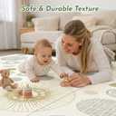 Baby Play Mat,79x71 Play Mat Perfect for Use Baby Playpen,Foldable Playmat