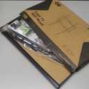 USX MOUNT Fixed TV Wall Mount with Low Profile for Most 26-55 Inch LED, LCD and Flat Screen TVs, TV Mount Bracket with VESA Up to 400x400mm and Weight Capacity 99lbs,and Space Saving TV Bracket