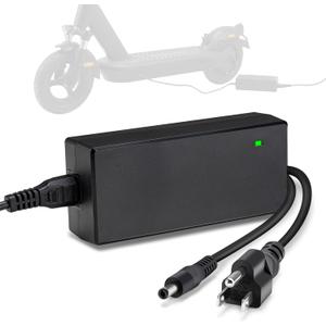 36V Lithium Battery Charger Output 42V 2A for Electric Bike Battery Scooter Batteries, Charger with DC2.1 Jack Connector (5.5X2.1mm)