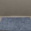 vctops Soft Chenille Sofa Couch Cover Solid Color Striped Weave Textured Sectional Couch Covers Washable Anti-Slip Sofa Slipcover for Dogs Pet, 1 Piece/Not All Set (Blue,27"x70")