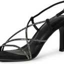 Amazon Essentials Women's Strappy Stiletto Heel Sandals (13)
