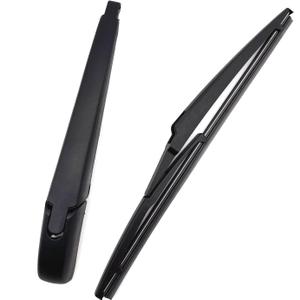 Rear Wiper Arm Blade Set Replacement for Toyota Highlander 2008-2019/ Matrix 2009-2013 / RAV4 2006-2012 / Prius V 2012-2017, Rear Windshield Wiper Arm & Wiper Blade, Replacement OEM: 8524142070