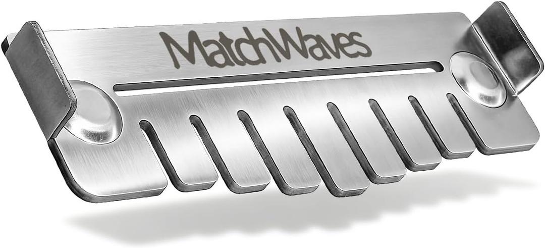 Grease Gate Blocker for Blackstone Griddle, Mesh Screen for Blocking Food from Falling into Rear Grease Catcher, Upgraded Magnetic Guard, Silver, 1 Pack