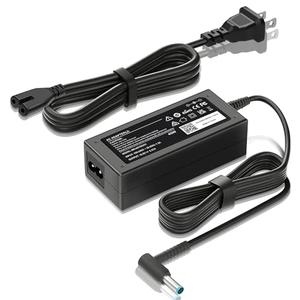 45W Charger for HP Laptop Computer - Fit for HP Pavilion, Stream, Envy, ProBook, EliteBook, Spectre, Notebook AC Adapter Power Cord (4.5mm x 3.0mm Smart Blue Tip)