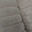 Bedsure ComfyFleece Cute Dog Bed for Small Medium Dogs - Washable Furry Puppy Beds, Rectangle Orthopedic Corduroy Fleece Pet Beds with Removable Zipper Cover, 25x21x7inches, Cream