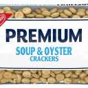 Premium Original Soup & Oyster Crackers, Lunch Snacks, 9 oz 4 PCS, Best By Date 10 February 2026 