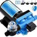 Kohree RV Fresh Water Pump 5.5GPM 55PSI 12V DC Diaphragm Water Pump with Pressure Switch for RV, Marine, Yacht, Caravan.