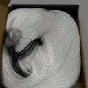 White Bob Wig With Bangs 12 Inch Short Bob wig for Women Short Bob Wigs Synthetic Fiber Bob Wigs and Halloween Cosplay Wig for Daily Life Colorful Wigs With One Cap (White)