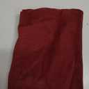 siliteelon Button Down Shirts For Womn Satin Women Blouse Silk Long Sleeve Dress Shirt Business Tops Office Work (Large, Burgundy)