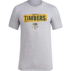 Adidas Mens Portland Timbers MLS Short Sleeve T-Shirt (Small)