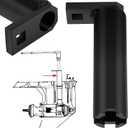 91-43506 Drive Shaft Bearing Retainer Wrench Tool Removal and Installer the Threaded Driveshaft Bearing Retainer Fit for Mercury Mercruiser Gen 1 Gen 2 Mercury 2.0L, 2.4L, 2.5L & All Mercury 3.0 L