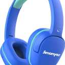 Kids Headphones for School, 3.5mm Jack Wired Headphones for Kids with Safe Volume Limiter, HD Stereo Sound On-Ear Girls Boys Toddler Headphone for Tablet, iPad, Kindle(Blue)