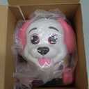 ToddlerCley Musical Puppy Toys for 1 Year Old Girl Gifts, 1st Birthday Gril Gift, Bilingual Baby Toy 6-12-18 Months, Learning Toy for 1 Year Old Boy Present with Sound Light (Pink)