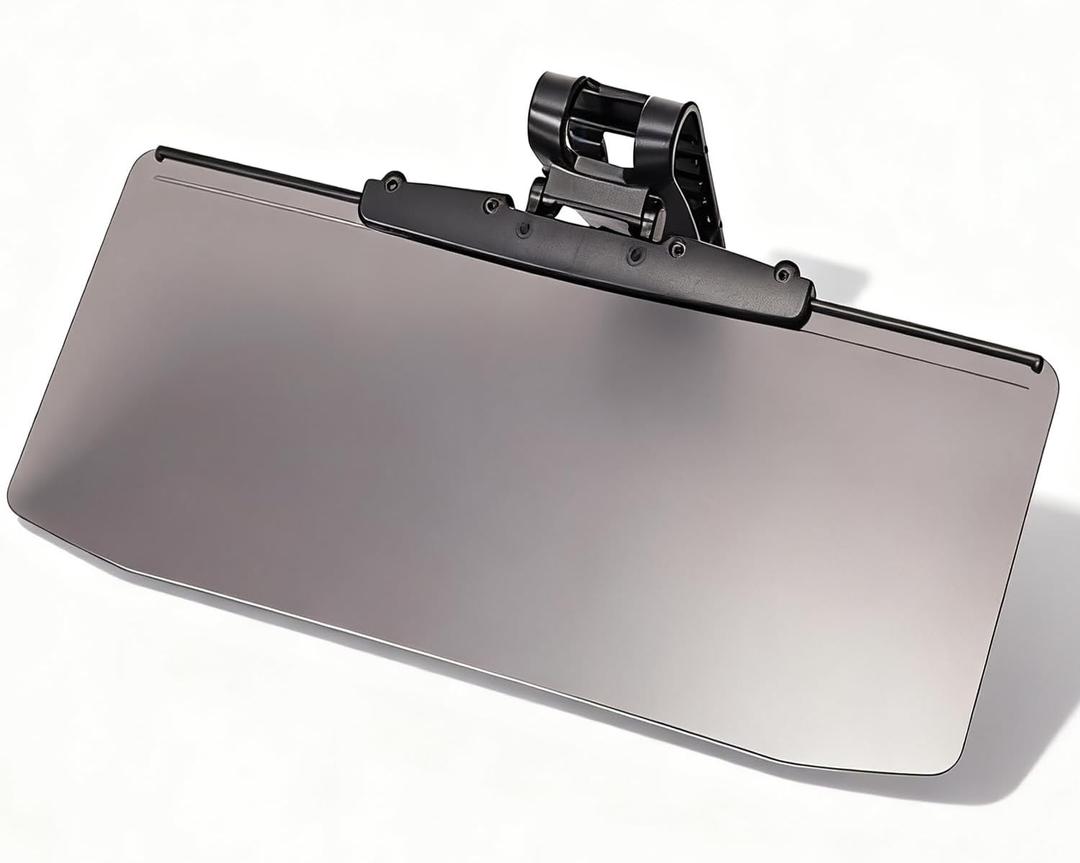 Car Visor Extender Sun Blocker - Polarized Anti-Glare Sun Visor Extender - Car Visor Extension for Night Driving, Universal Angle Adjustable UV 400 Protector
