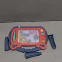 HCFJEH Magnetic Drawing Board for Toddlers 3, Color Erasable Doodle Writing Pad, Learning Painting Sketch Pad, Best Birthday Easter Christmas Halloween Kids Toy Gifts for Boys and Girls(Blue)