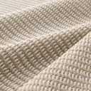 Bedsure 9x12 Faux Wool Area Rugs for Living Room, Machine Washable Carpet, Non-Slip Backing, Pet Friendly Throw Rug for Bedroom Dining Room, Natural Ivory
