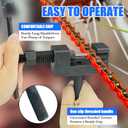 Motorcycle Chain Breaker Set, 16-Piece Chain Removal Tool Chain Cutter and Riveter Kit for Motorcycle ATV Bike Cam & 25 to 930 Chains