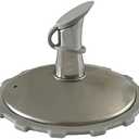 Jarware Stainless Steel Oil Cruet Lid, Wide Mouth Mason Jar Spout Lid