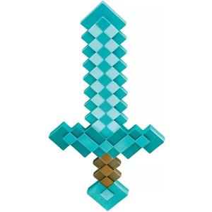 Minecraft Sword Costume Accessory, Official Diamond Sword from Minecraft, One Size