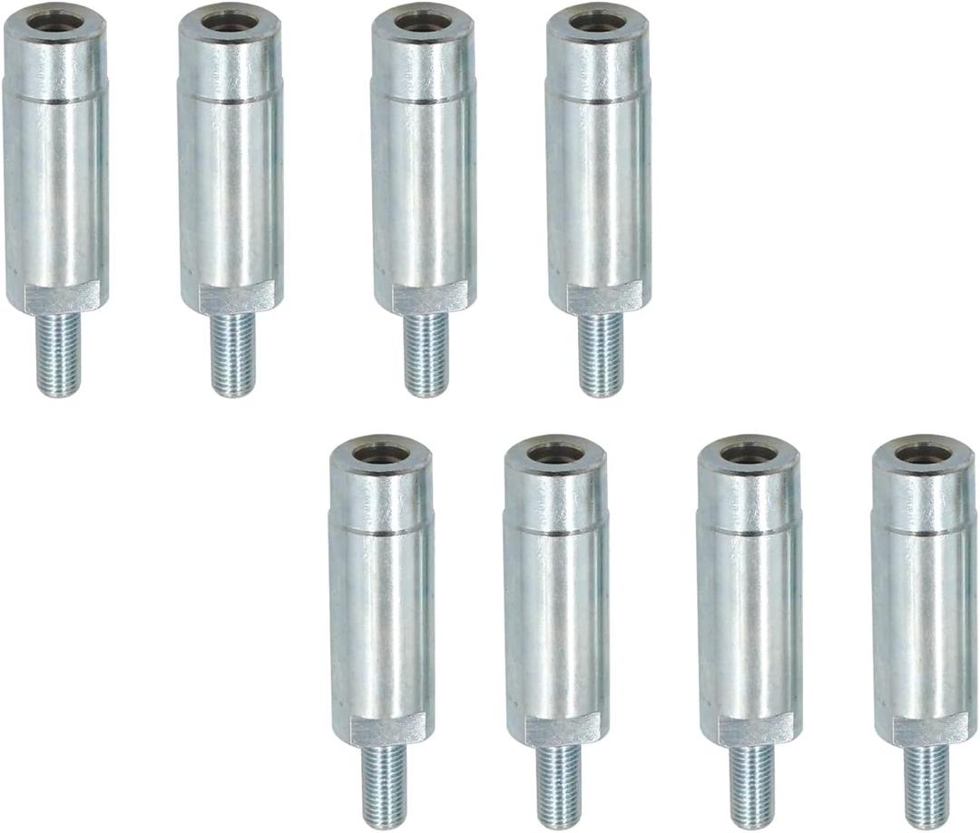 Set of 8 High Performance 5" Wheel Spacers fit ATV UTV with M10-1.25 threads Compatible for Honda Yamaha Kawasaki Suzuki Polaris