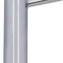 EZ-FLO 1-1/2 Inch x 8 Inch Dishwasher Tailpiece, Direct Connection for Tubular Drain Applications, 5/8 Inch OD Branch, Chrome Finish, 35088