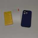 Miracase Designed for iPhone 14 Pro Case with Screen Protector, [Upgraded Camera Protection], Shockproof Liquid Silicone Rubber Phone Case Cover for 14 Pro 6.1 inch, Dark Blue