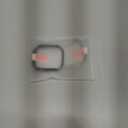 Misxi 2 Pack Tempered Glass Case Compatible for Apple Watch Series 11 (2025) Series 10 46mm, Hard PC Screen Protector Ultra-Thin Lightweight Scratch-Resistant Cover for iWatch, 1 Black + 1 Transparent