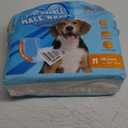 Male Dog Wrap, Disposable Dog Diapers, 40 Count, M (Waist 19.7-23.6), Wetness Indicator, Ultra Protection, Leak Proof, Super Absorbent, Soft