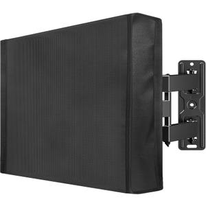 Mounting Dream Outdoor TV Cover Weatherproof with Bottom Cover for 60-65 inch TV, Waterproof and Dustproof TV Screen Protectors with Remote Control Pocket for Outside LED, LCD, OLED Flat Screen TVs