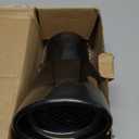 1 Pc Curved Slant Cut Exhaust Tip 2.9" Inlet 4.0" Outlet 6.9" Length Tailpipe Universal Car Bolt on Stainless Steel Black Rear