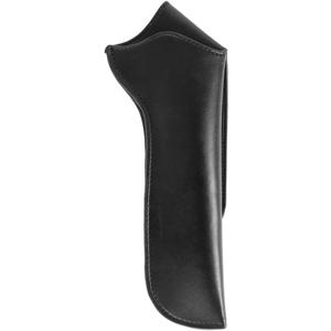 Revolver Holster, Leather Gun Holster Quick Access Gun Pouch for Revolver Pistol Gun Halloween Party Hunting (black)