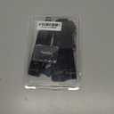 Phone Lanyard Crossbody, Black Cell Phone Lanyard for Around The Neck Adjustable Phone Strap, Anti Theft Long Lanyard for iPhone Case ID Holder Keys Phone Accessories Travel Essential for Women (1 Pure Black)