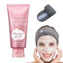 Perfect Whip Collagen-in Beauty Foam Facial Cleanser 120g - For Dry & Aging Skin | Skin Firming Formula - Free Hairband Included