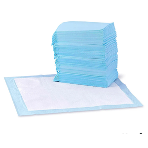 Amazon Basics X-Large Absorbent Puppy Pads, Leak-Proof, Quick-Dry, 28 x 34 Inches, Pack of 50, Blue & White