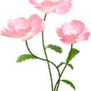 5.6 Ft Large Paper Artificial Flowers Giant Flowers for Decoration Indoor/Outdoor, Giant Paper Flowers for Garden Wedding, Hotel, Office, Shop Window, Photography Props,Pink